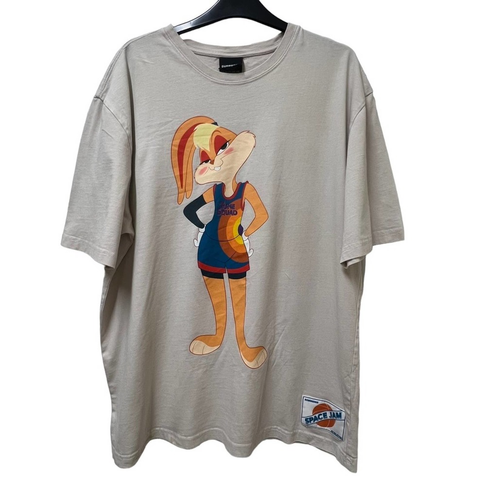 Urban Outfitters Tan Space Jam Lola Bunny Graphic Tee